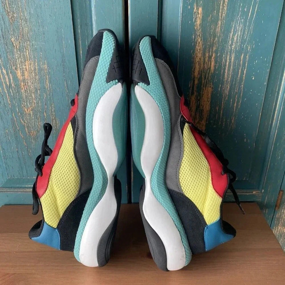 Puma Alteration Kurve 369794-02 Men's Size 17 Black Limelight - Picture 7 of 11